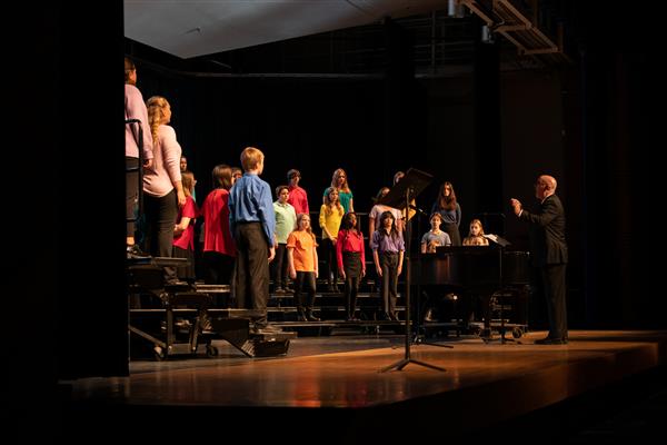 2023 All County Chorus Students Performing